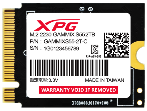 Купить 2000 ГБ M.2 NVMe накопитель ADATA XPG GAMMIX S55 [SGAMMIXS55-2T-C]  5470798. Характеристики, отзывы и цены в Донецке