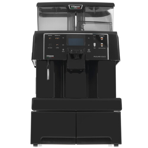 Купить Кофемашина автоматическая Saeco Aulika EVO Top High Speed Cappuccino черный  5369838. Характеристики, отзывы и цены в Донецке