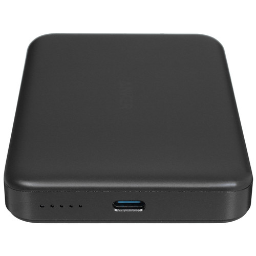 Купить Портативный аккумулятор Anker MagGo Ultra-Slim A1664 черный  5681057. Характеристики, отзывы и цены в Донецке