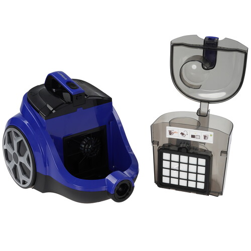 Купить Пылесос Kraft KF-KVC2305 синий  9221229. Характеристики, отзывы и цены в Донецке