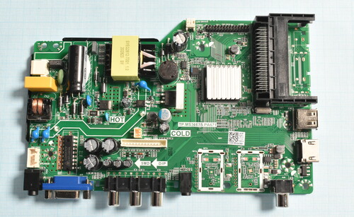 Купить Плата (Main + Power) для телевизора DEXP H24F7000E [TP.MS3663S.PA671] (no tuner)  7716662. Характеристики, отзывы и цены в Донецке