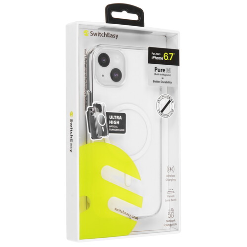 Купить Накладка  SwitchEasy Pure M для Apple iPhone 15 Plus прозрачный  9106826. Характеристики, отзывы и цены в Донецке