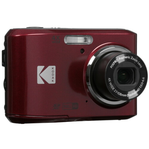 Купить Компактный фотоаппарат Kodak FZ45 красный  5468006. Характеристики, отзывы и цены в Донецке