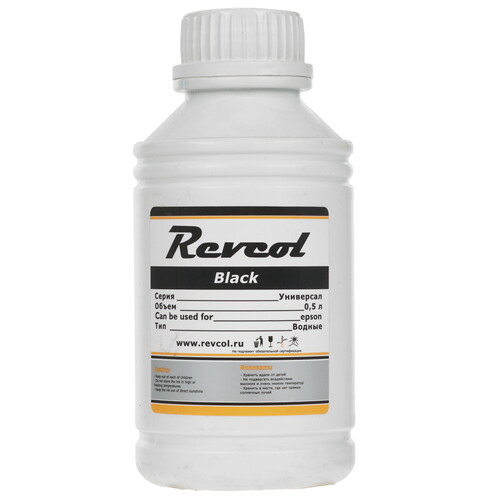 Купить Чернила водорастворимые Revcol R-E-0.5-BD черный  9156477. Характеристики, отзывы и цены в Донецке
