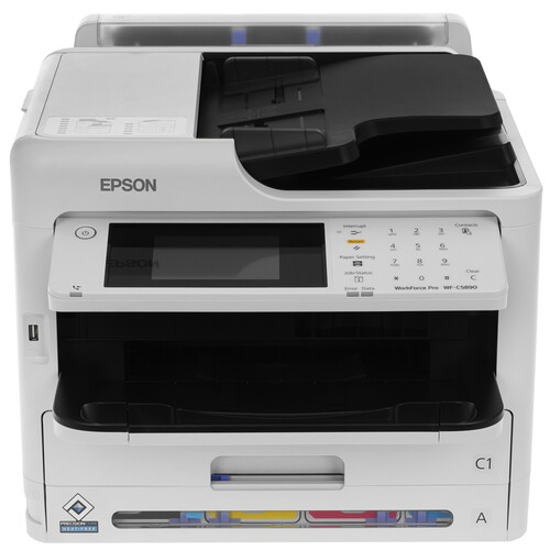 Купить МФУ струйное Epson WorkForce WF-C5890DWF  5454103. Характеристики, отзывы и цены в Донецке