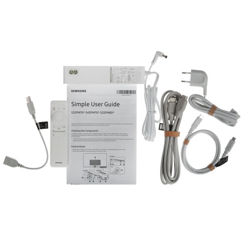 Купить 31.5" Монитор Samsung Smart M8 M80F S32FM803UI UHD белый  5629036. Характеристики, отзывы и цены в Донецке