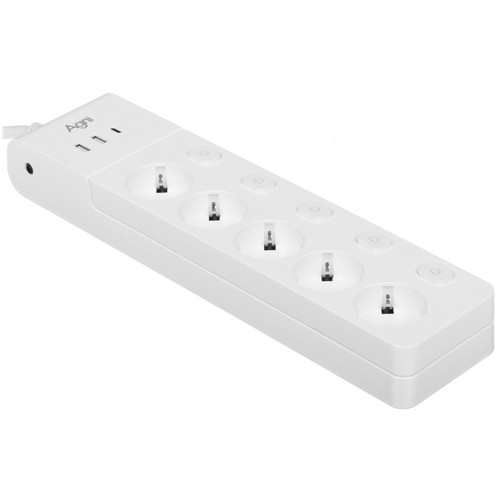 Купить Сетевой фильтр AGNI TP-FI3U5E-C белый  9289366. Характеристики, отзывы и цены в Донецке