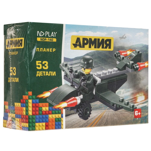 Купить Конструктор ND Play Планер  9120400. Характеристики, отзывы и цены в Донецке