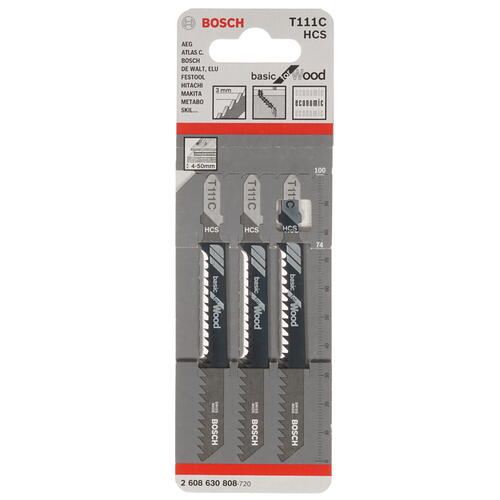 Купить Пилка для лобзика Bosch 2608630808  1178000. Характеристики, отзывы и цены в Донецке