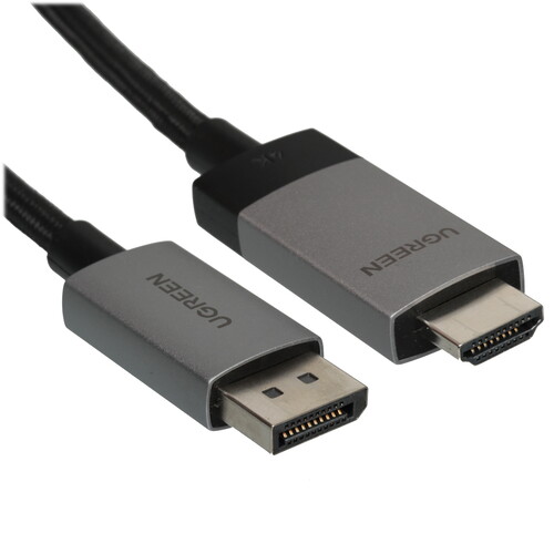 Купить Кабель однонаправленный Ugreen DisplayPort - HDMI, 3 м  9178999. Характеристики, отзывы и цены в Донецке