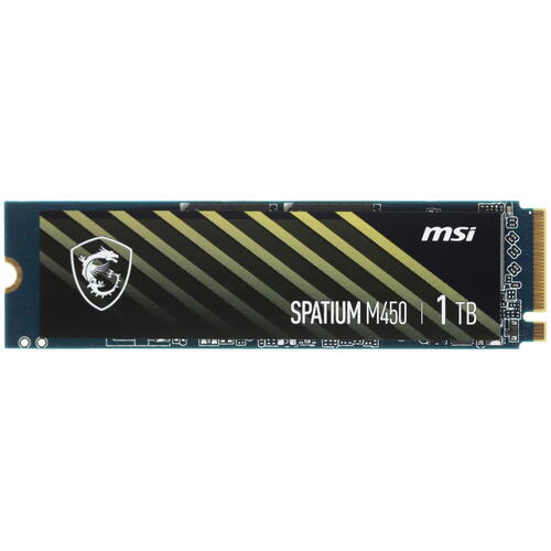 Купить 1000 ГБ M.2 NVMe накопитель MSI SPATIUM M450 [S78-440L980-P83]  5440375. Характеристики, отзывы и цены в Донецке