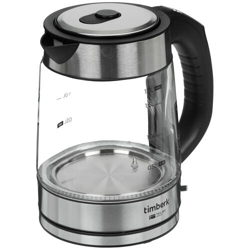 Купить Электрочайник Timberk T-EK27G03 серебристый  5446265. Характеристики, отзывы и цены в Донецке