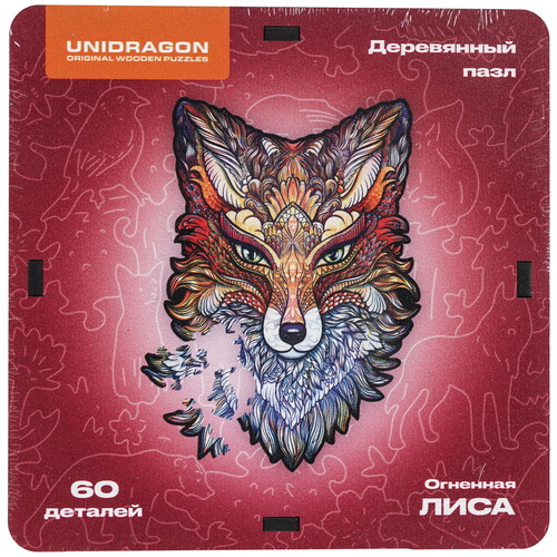Купить Пазл Unidragon Огненная Лиса tiny  9124147. Характеристики, отзывы и цены в Донецке