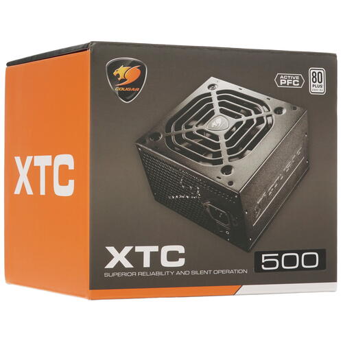 Купить Блок питания Cougar XTC500  1690951. Характеристики, отзывы и цены в Донецке