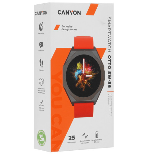 Купить Смарт-часы Canyon SW-86  9134165. Характеристики, отзывы и цены в Донецке