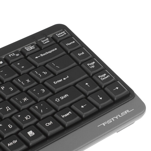 Купить Клавиатура+мышь беспроводная   A4Tech Fstyler FGS1110Q черный  9188923. Характеристики, отзывы и цены в Донецке