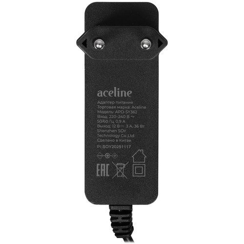 Купить Адаптер питания сетевой Aceline APD-SY362  9315256. Характеристики, отзывы и цены в Донецке