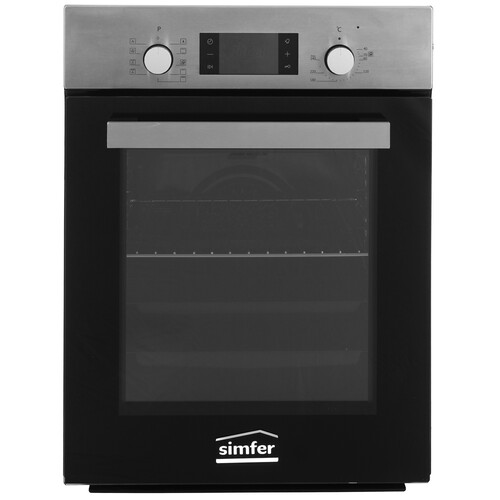 Купить Электрический духовой шкаф Simfer B4EM69022 серебристый  9288237. Характеристики, отзывы и цены в Донецке