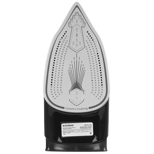 Купить Утюг Endever DELTA-234 черный  9225638. Характеристики, отзывы и цены в Донецке
