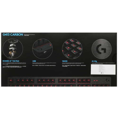 Купить Клавиатура  проводная Logitech G413  5412283. Характеристики, отзывы и цены в Донецке