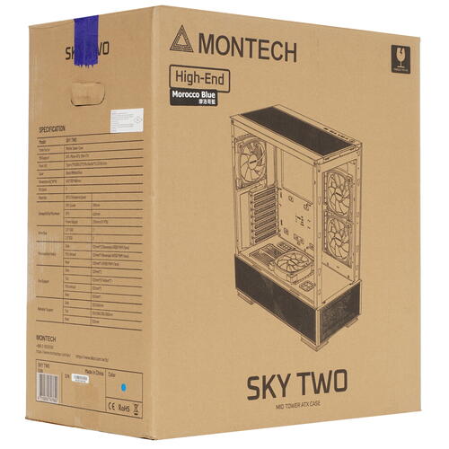 Купить Корпус MONTECH SKY TWO  5077852. Характеристики, отзывы и цены в Донецке