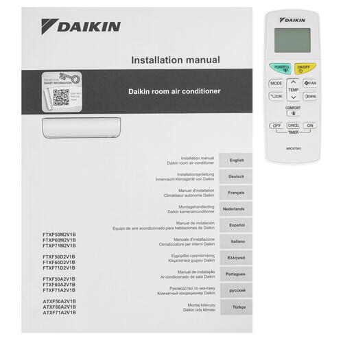 Купить Кондиционер настенный сплит-система Daikin FTXF60D/RXF60D белый  9045211. Характеристики, отзывы и цены в Донецке