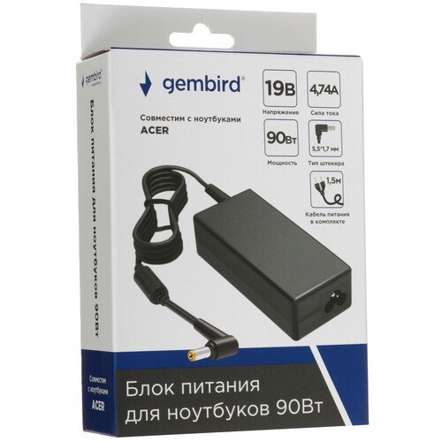Купить Адаптер питания сетевой Gembird NPA-AC18  9178332. Характеристики, отзывы и цены в Донецке