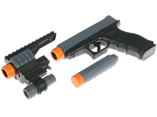 Купить Игровой контроллер беспроводной LP AR Game Gun Пистолет серый  1168476. Характеристики, отзывы и цены в Донецке