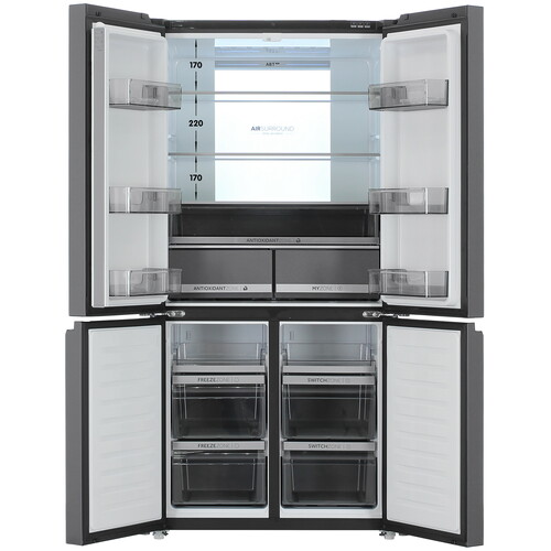 Купить Холодильник многодверный   Haier HTF-690DGS7RU1 серый  9291510. Характеристики, отзывы и цены в Донецке