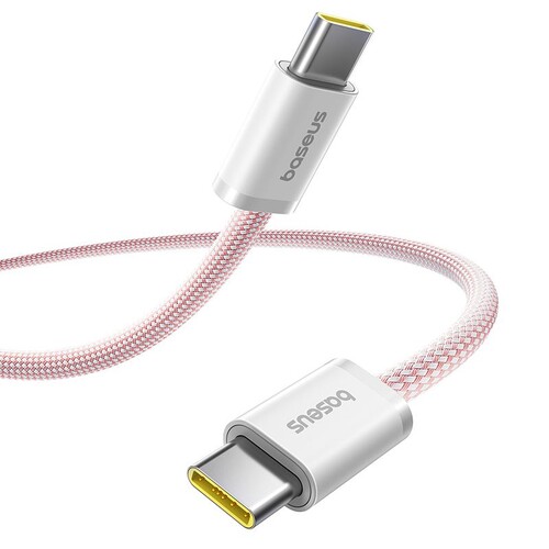 Купить Кабель круглый Baseus USB Type-C - USB Type-C розовый 2 м  5627606. Характеристики, отзывы и цены в Донецке