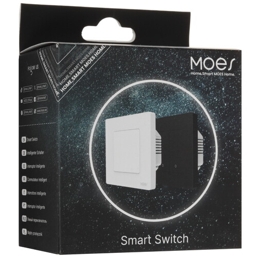 Купить Умный выключатель MOES SR-ZS  5635792. Характеристики, отзывы и цены в Донецке