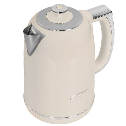 Купить Электрочайник Galaxy Line GL 0359 бежевый  9208333. Характеристики, отзывы и цены в Донецке