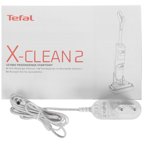 Купить Моющий пылесос вертикальный   Tefal X-CLEAN 2 TRUST GF2251F3  черный  9316014. Характеристики, отзывы и цены в Донецке