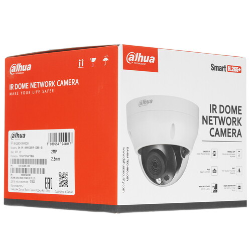 Купить IP-камера Dahua DH-IPC-HDPW1230R1P-0280B-S5  5423371. Характеристики, отзывы и цены в Донецке