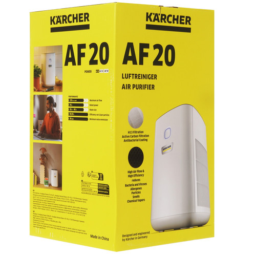 Купить Очиститель воздуха Karcher AF 20 белый  9026220. Характеристики, отзывы и цены в Донецке