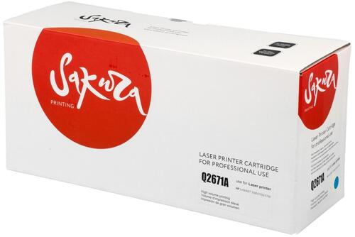 Купить Картридж лазерный SAKURA Q2671A голубой  5364040. Характеристики, отзывы и цены в Донецке