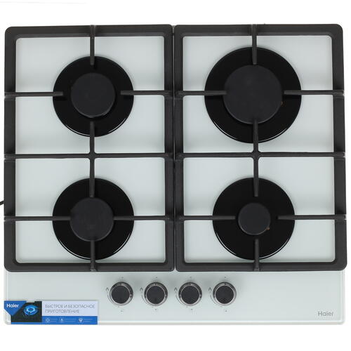 Купить Газовая варочная поверхность Haier HHX-G64CNW  1277652. Характеристики, отзывы и цены в Донецке