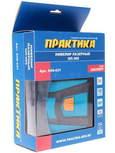 Купить Лазерный нивелир Практика НЛ-360 649-431  1039966. Характеристики, отзывы и цены в Донецке