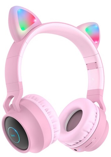 Купить Беспроводные/проводные наушники Hoco W27 розовый 2020  5465081. Характеристики, отзывы и цены в Донецке