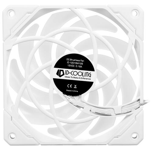 Купить Вентилятор ID-COOLING RGB Series [NO-12015-XT ARGB SNOW]  5019569. Характеристики, отзывы и цены в Донецке