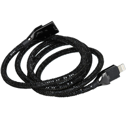 Купить Кабель круглый BY Lightning 8-pin - USB 2.0 Type-A черный 1 м  5497292. Характеристики, отзывы и цены в Донецке