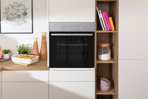 Купить Электрический духовой шкаф Gorenje BO6727E03NX серебристый  9140406. Характеристики, отзывы и цены в Донецке