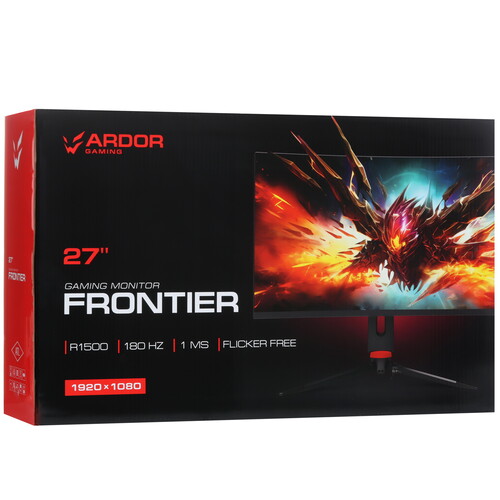 Купить 27" Монитор ARDOR GAMING FRONTIER AF27H3 черный  5411392. Характеристики, отзывы и цены в Донецке