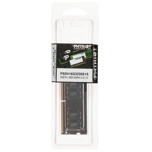 Купить Оперативная память SODIMM Patriot Signature Line [PSD416G320081S] 16 ГБ  1697776. Характеристики, отзывы и цены в Донецке