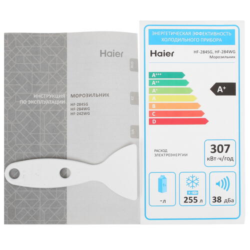 Купить Морозильный шкаф  Haier HF-284WG белый  5082922. Характеристики, отзывы и цены в Донецке