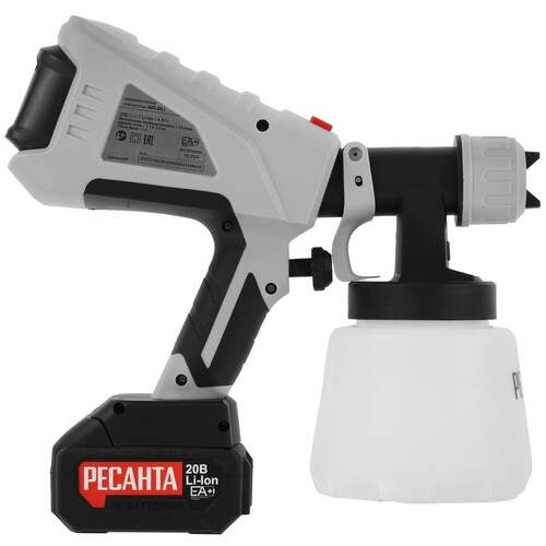 Купить Краскопульт Ресанта АКП-20Li  9149044. Характеристики, отзывы и цены в Донецке