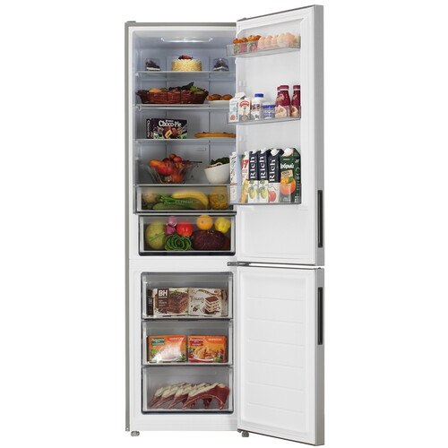 Купить Холодильник с морозильником   Haier CEF538CSG серебристый  9291528. Характеристики, отзывы и цены в Донецке