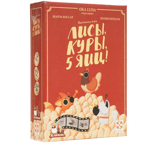 Купить Игра настольная "Лисы. куры. 5 яиц"  9958972. Характеристики, отзывы и цены в Донецке