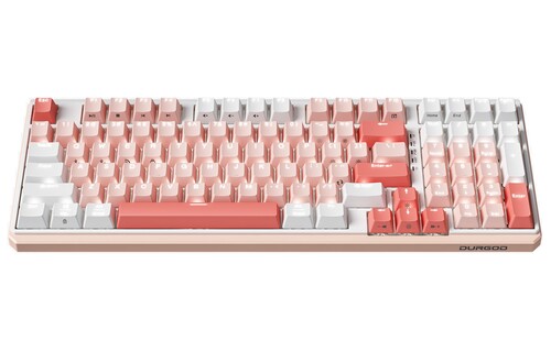 Купить Клавиатура проводная + беспроводная Durgod K615w Tipsy Corona  5449878. Характеристики, отзывы и цены в Донецке