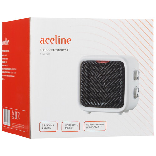 Купить Тепловентилятор Aceline FHM-15W mini  9114072. Характеристики, отзывы и цены в Донецке